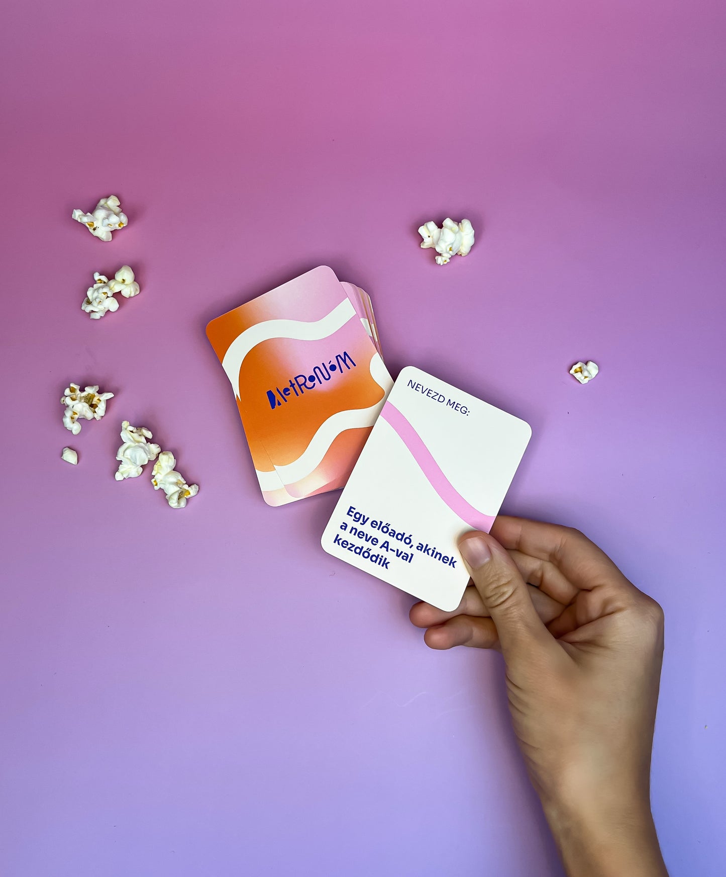 Metronóm zenei kártyajáték